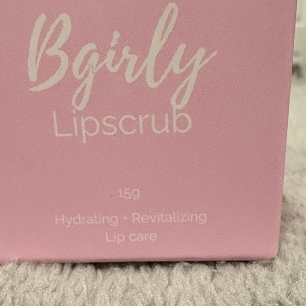 New BGirly LipSauce-Toasted Marshmallow Lip Scrub 15g